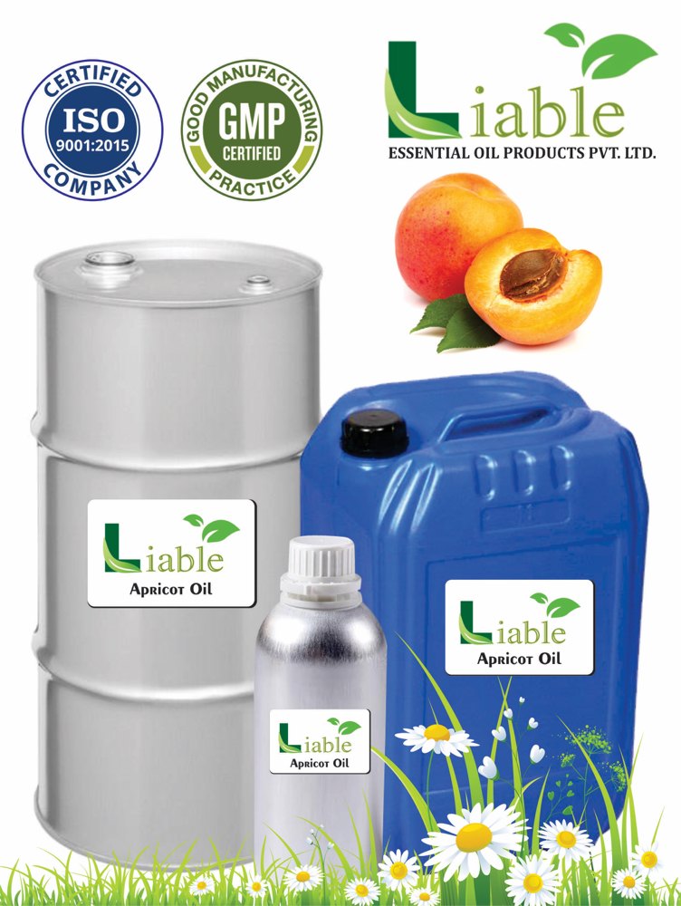 LIABLECO13 Cold Pressed Apricot Oil, For Cosmetic