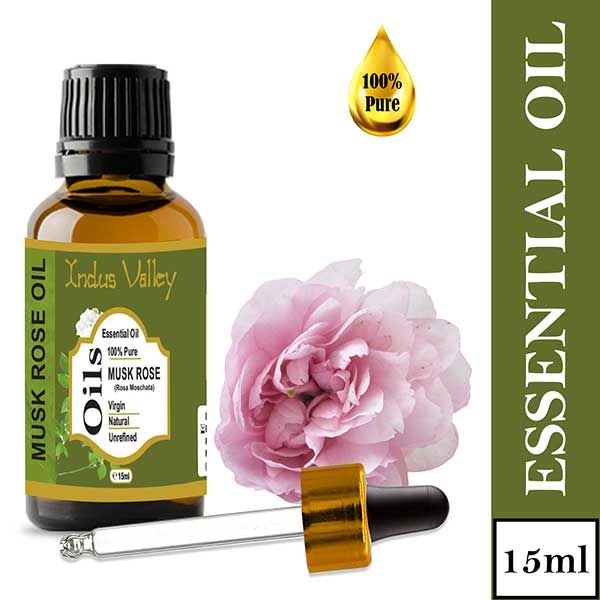 Indus Valley 100% Pure Musk Rose Essential Oil