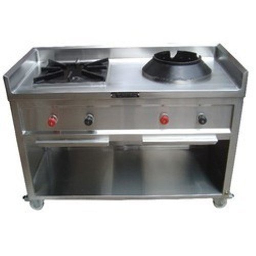 Silver Burner Bhatti, Stainless Steel