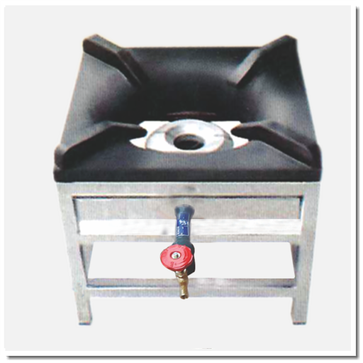 SS Catering Burner, Size: 12X12