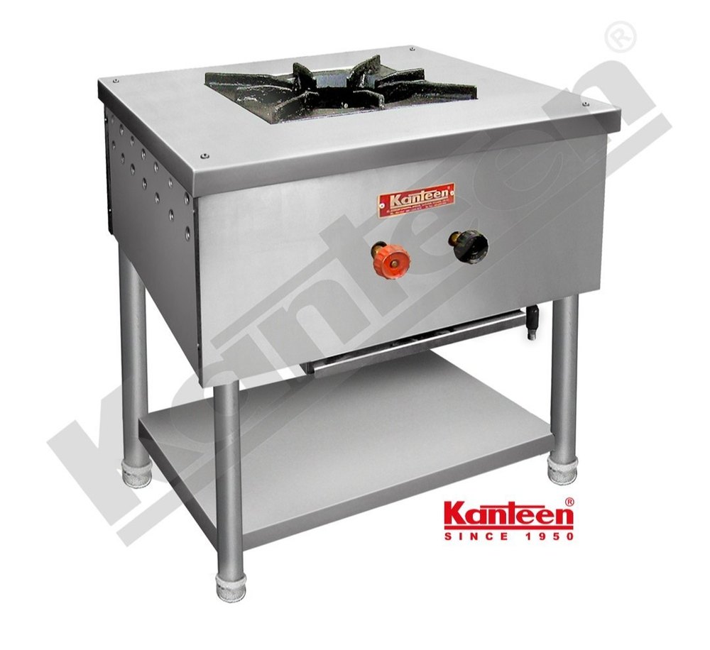 Single Burner Indian Range with 1 BS, Size: 24 X 24 X 34h