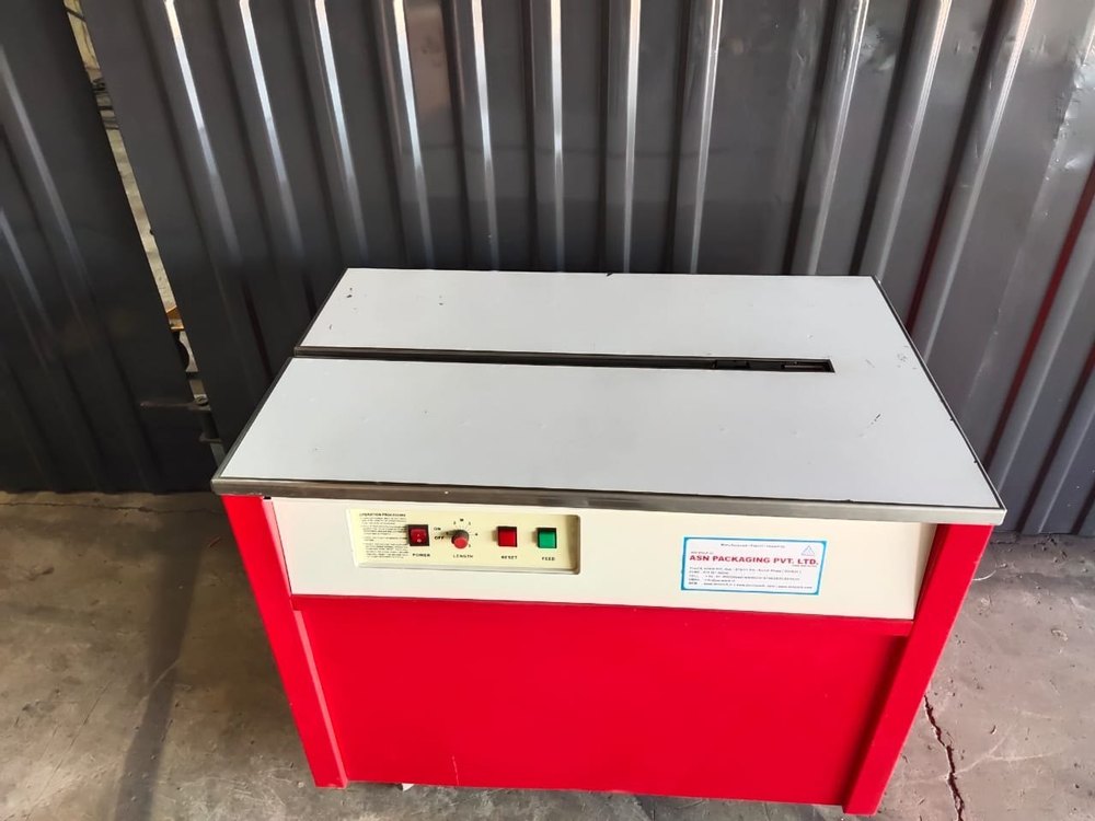 Single Phase Electric Semi Automatic Strapping Machine, Model Name/Number: Asn 316, 2.5sec/strapp