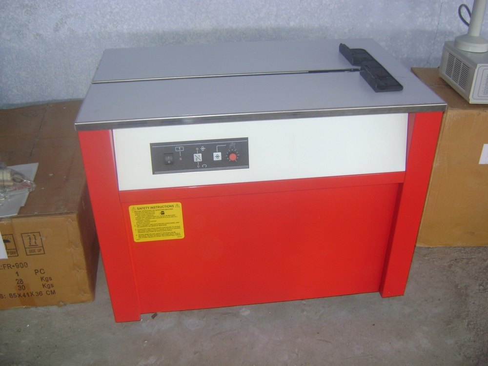 Semi-Automatic Carton Strapping Machine, 1.6 Sec/Strap