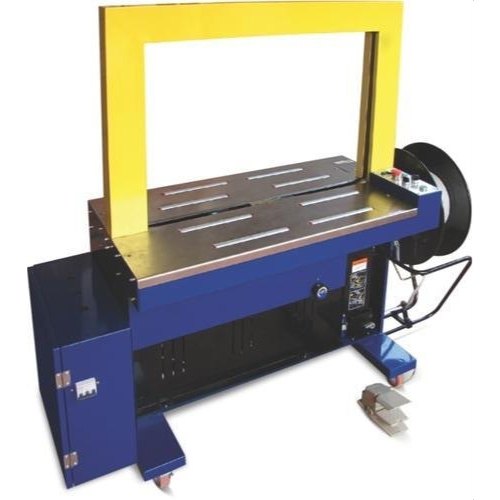 Single Phase Mild Steel Fully Automatic Carton Strapping Machine, 48-700N, 240V