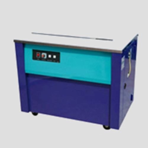 Stainless Steel Table Top Strapping Machine, Capacity: Max 40 kg, 2.5 Sec. /Strap