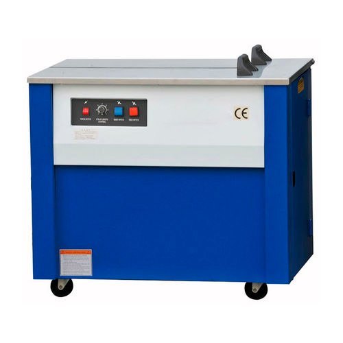Stainless Steel Single Table Top Strapping Machine, 5-20 P/Pm