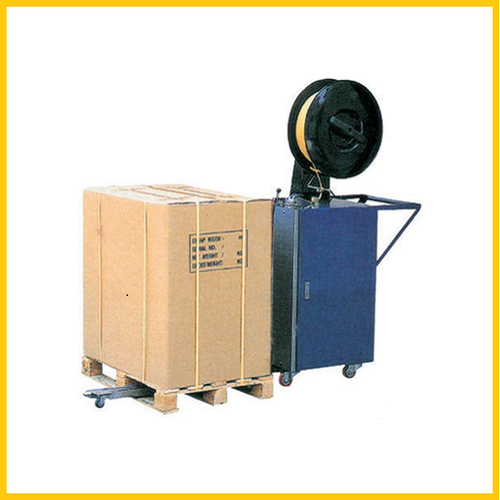 Mild Steel Pallet Strapping Machine (Standard Style), For Unloading