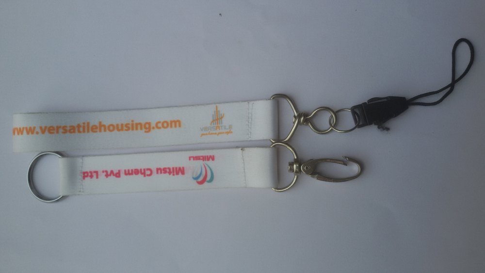 Polyester Tape Lucky Plastics Personalized Key Chain Printing Service