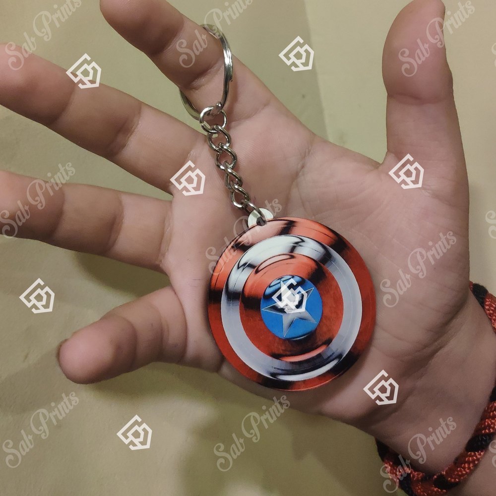 Completely Customizable Premium Finish Key Chain Printing Service