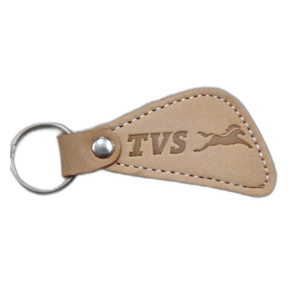 Brown Leather Keychain Printing Services, Packaging Type: Packet, Size: 2.5(l) Inch