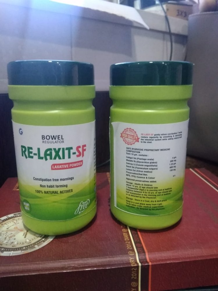Re- Laxit -Sf Powder, For Bowel Regulator, Packaging Type: Bottle