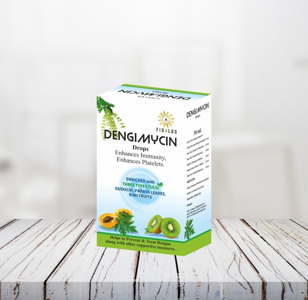 Fidalgo\'s Dengimycin Drops, 30 ml, Treatment: It May Help To Prevent Dengue