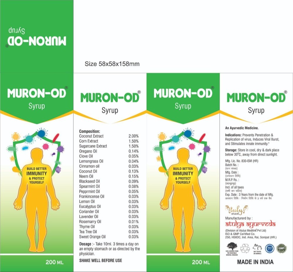 Tuly Muron - OD Syrup, 200Ml
