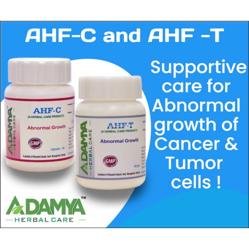 Ahf - c & Ahf t Combo, Adamya Herbal Care, 60 Capsules And 60 Gram Powder