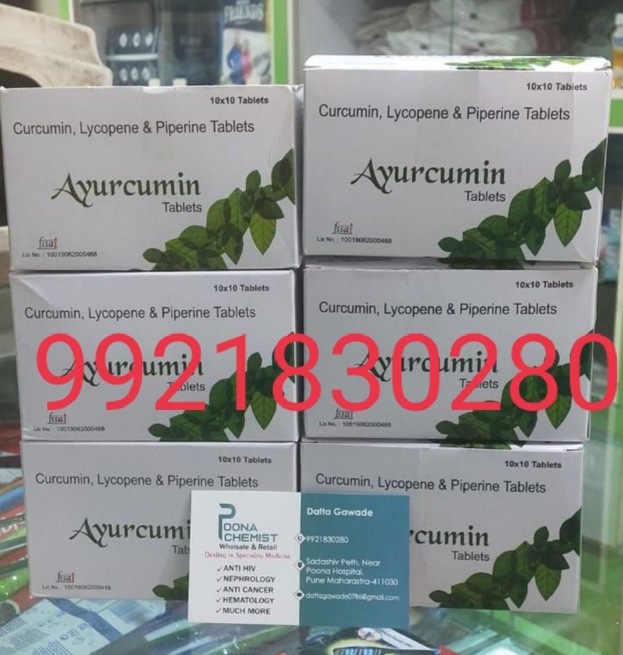 Ayurcumin Tablets, Packaging Type: Strip