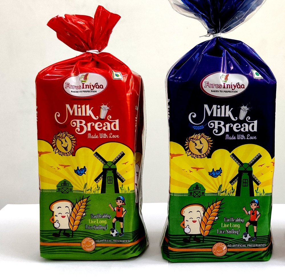 Fores Iniyaa - Milk Bread, Packaging Size: 200g & 300g