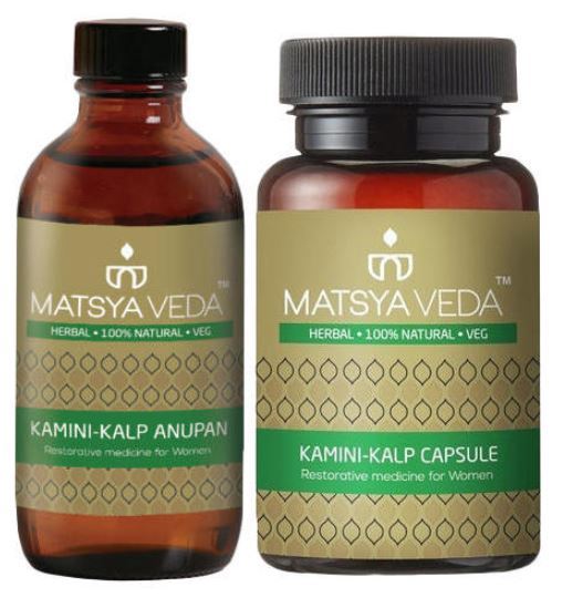 Matsya Veda Kamini Kalp Capsule, For Clinical, Non prescription