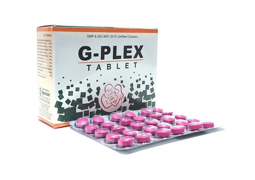 Ayurvedic Medicine For Menstrual Regulation - Ayursun G-Plex Tablet, For Clinical, Packaging Type: Strip
