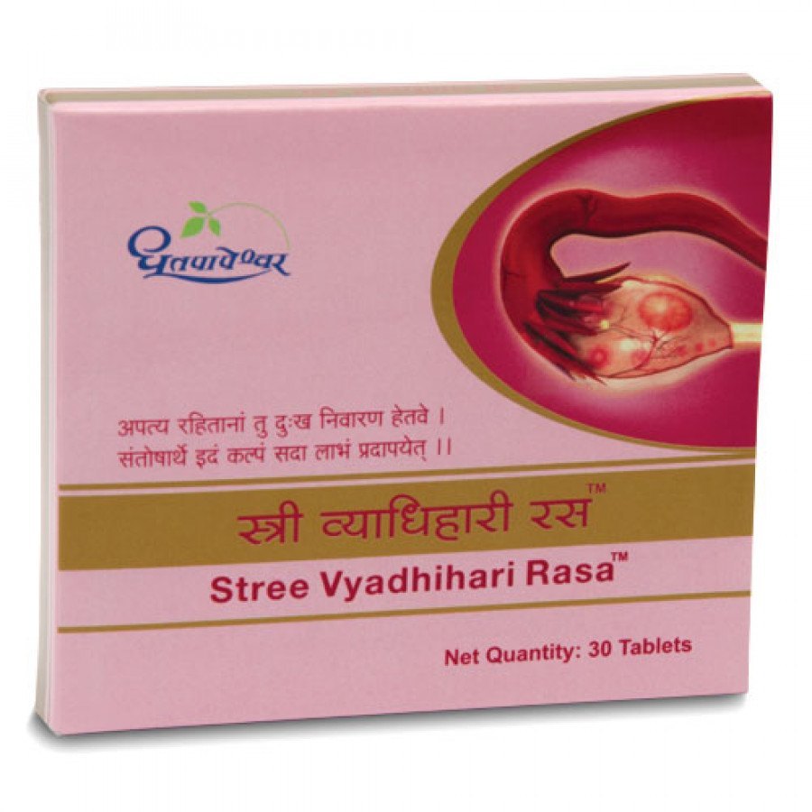 Dhootapapeshwar Stree Vyadhihari Rasa, 30TABLET