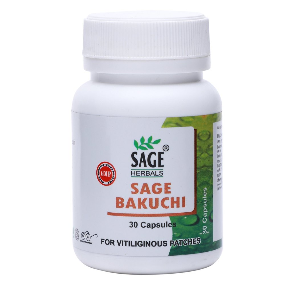 Sage Bakuchi Capsule, Treatment: Vitiliginous Patches, Packaging Type: Hdpe Bottle