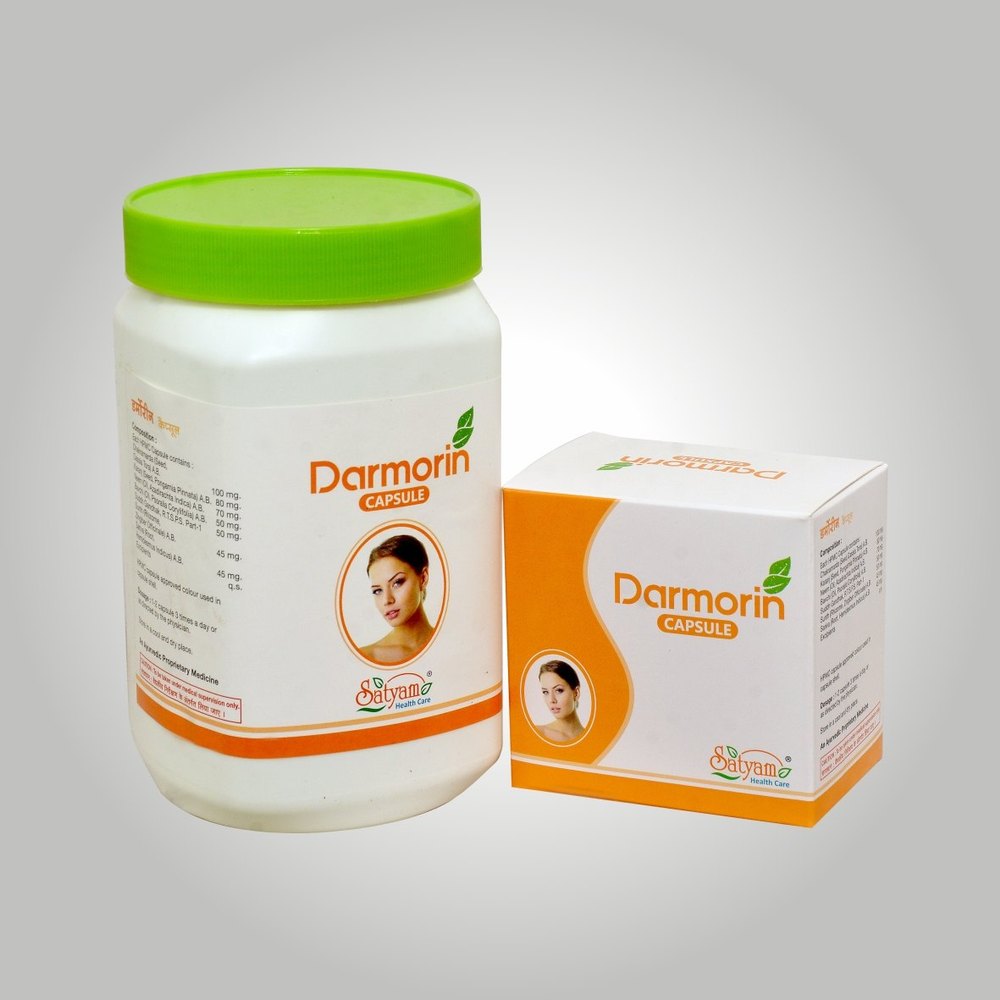 Herbal Blood Purifier Medicine - Darmorin Capsule, Packaging Type: Hdpe Plastic Container, Box