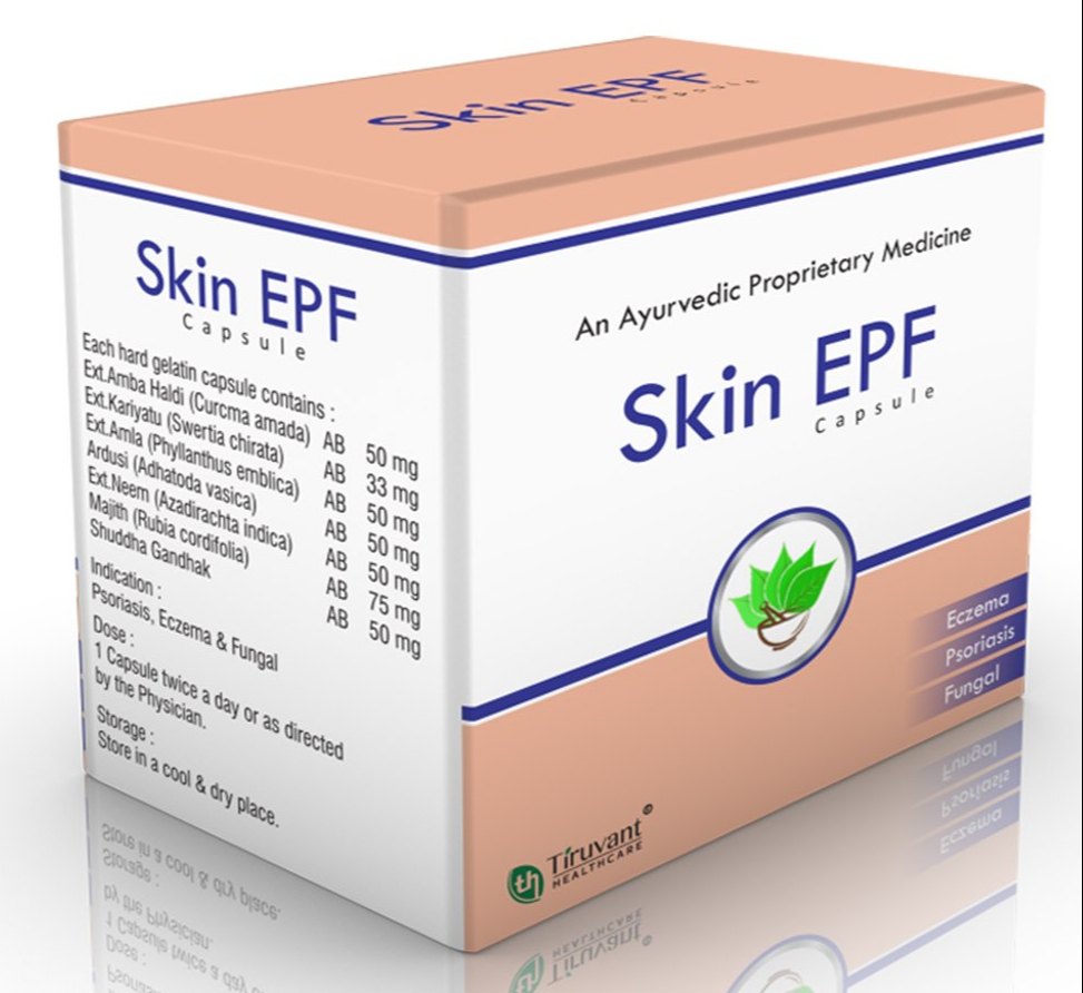 Skin EPF Capsules, TIRUVANT HEALTHCARE, Prescription