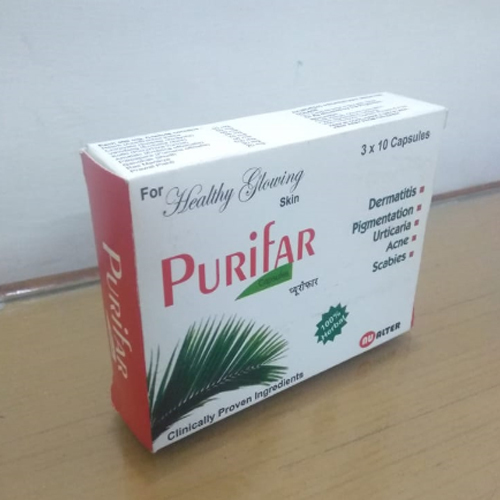 Healthy Glowing Skin Capsules, For Clinical, Packaging Size: 3x10