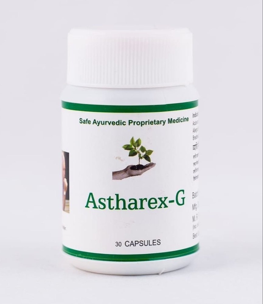 Astharex G Asthma Ayurvedic Capsules