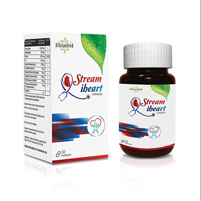 Ayurvedic Streamline Stream I-Heart Capsules 30, in Maharashtra, Pan India