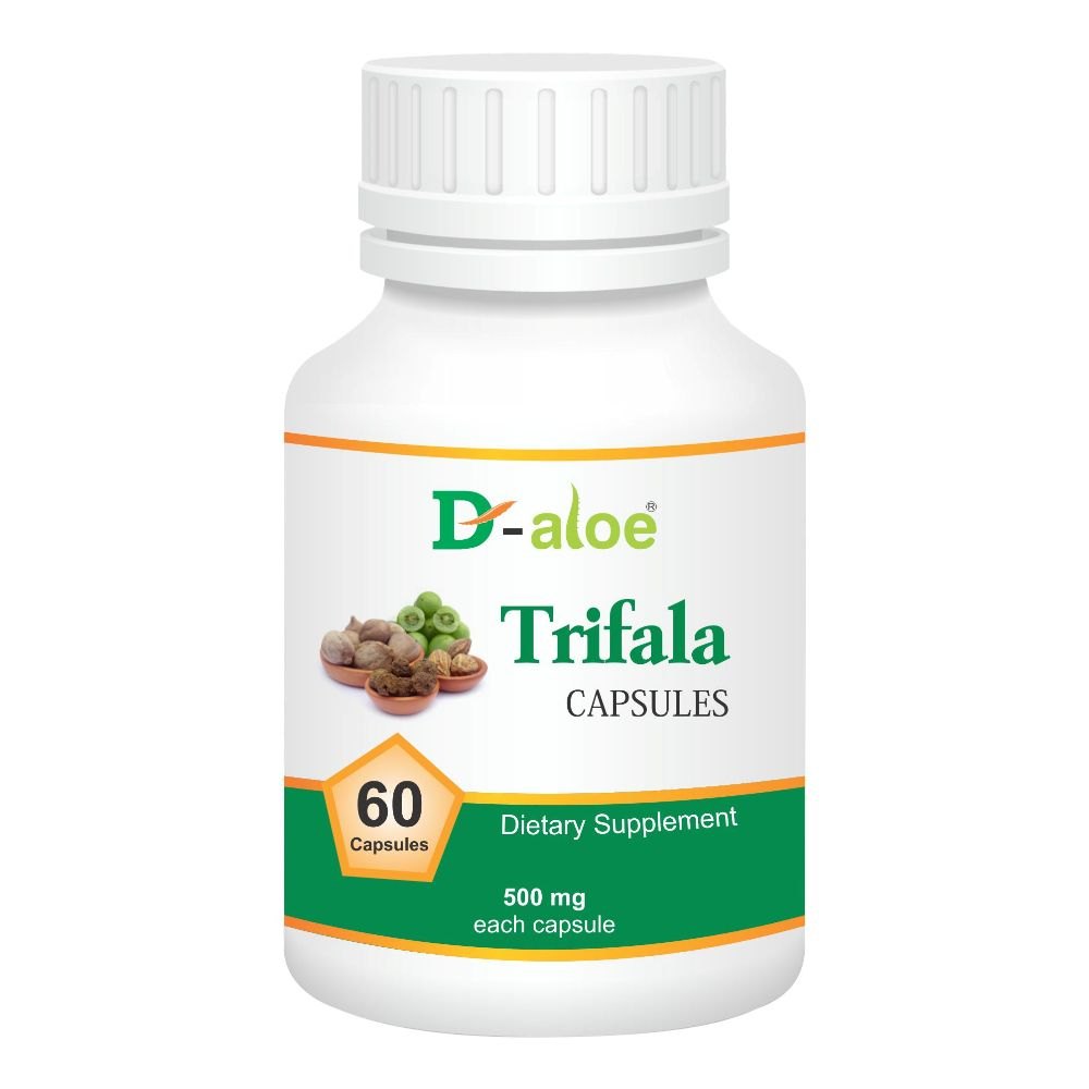 D-Aloe Trifala Capsule, 60 Capsules, Treatment: Dietary Supplement