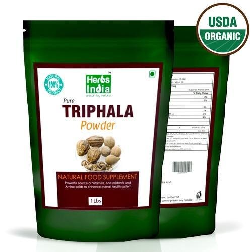 Herbs india Pure Triphala Powder, 1 Lbs