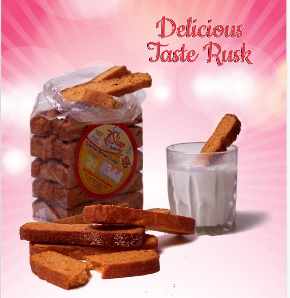 Almond Delicious Taste Rusk, 250 Gm, Packaging Size: Standard