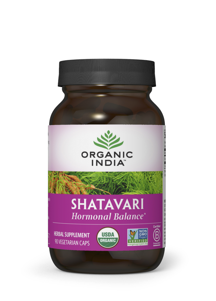 Organic India Shatavari Hormonal Balance Capsules