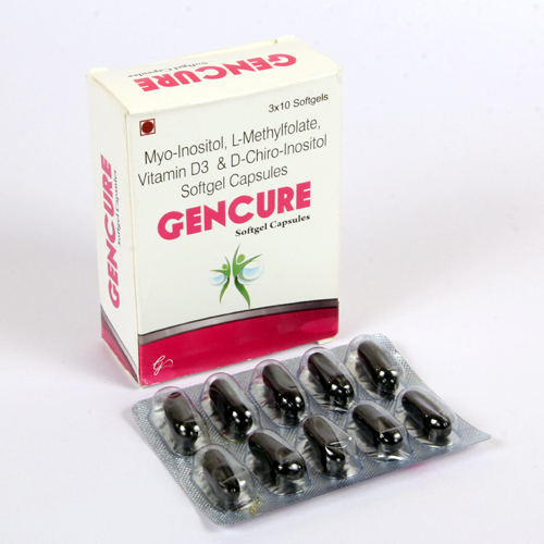 Myo Inositol, L-Methylfolate, Vit.D3 & D Chiro Inositol Softgel Capsules