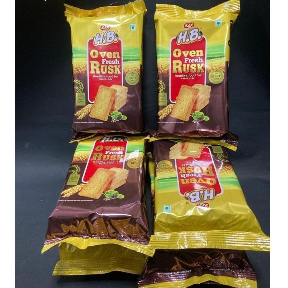 Buttermilk 90g HB Oven Fresh Rusk, Packaging Type: Packet, 0.5g