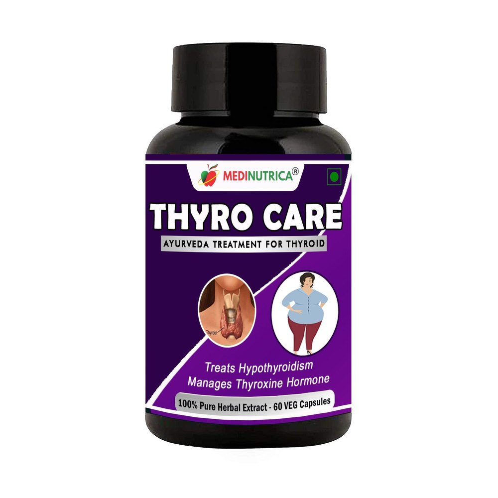 Herbal Thyroid Care Capsules, Medinutrica Healthcare LLP, 60 Capsule