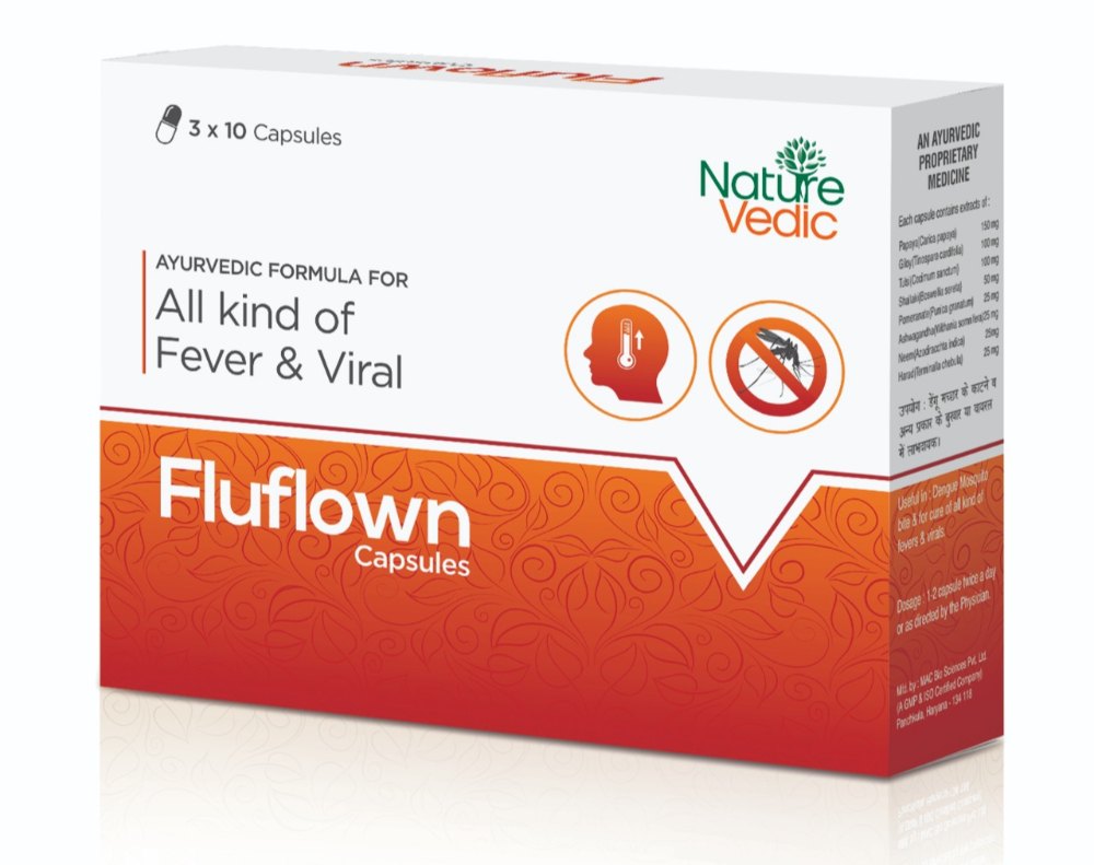 Unisex An Ayurvedic Formula For Fever & Viral, 3*10 Blister, Prescription