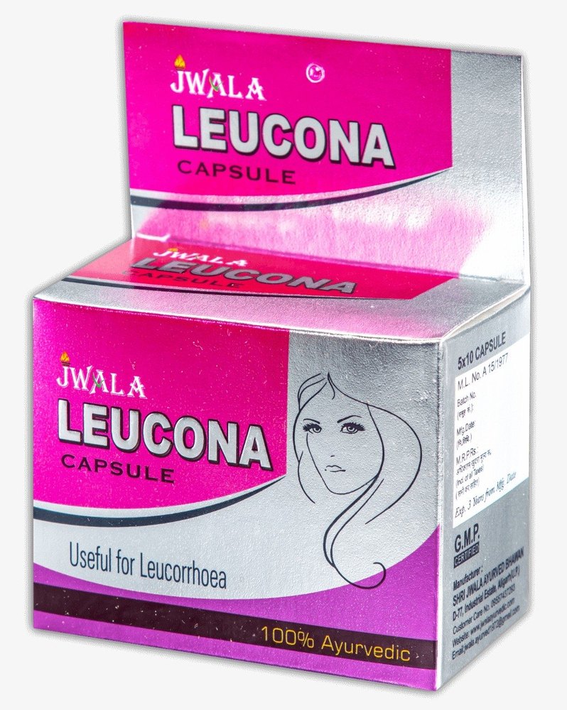 Leucona Ayurvedic Capsule, 50 Capsules