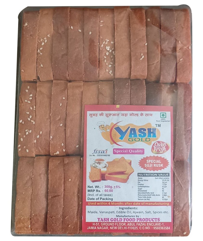Yash Gold 300g Special Suji Rusk