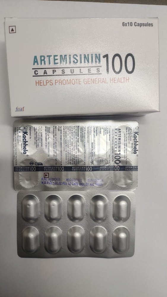 Artemisinin 100 Mg Capsules, For Cough & Cold, 6x10