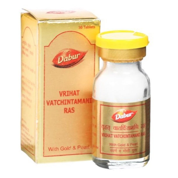 Dabur Vrihat Vatchintamani Ras with Gold 30 Tablet
