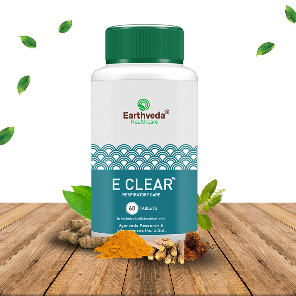 Earthveda Healthcare E Clear Tablets, For Personal, Packaging Type: Bottle