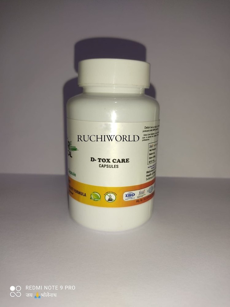 D-tox Care Capsules, For Cough & Cold