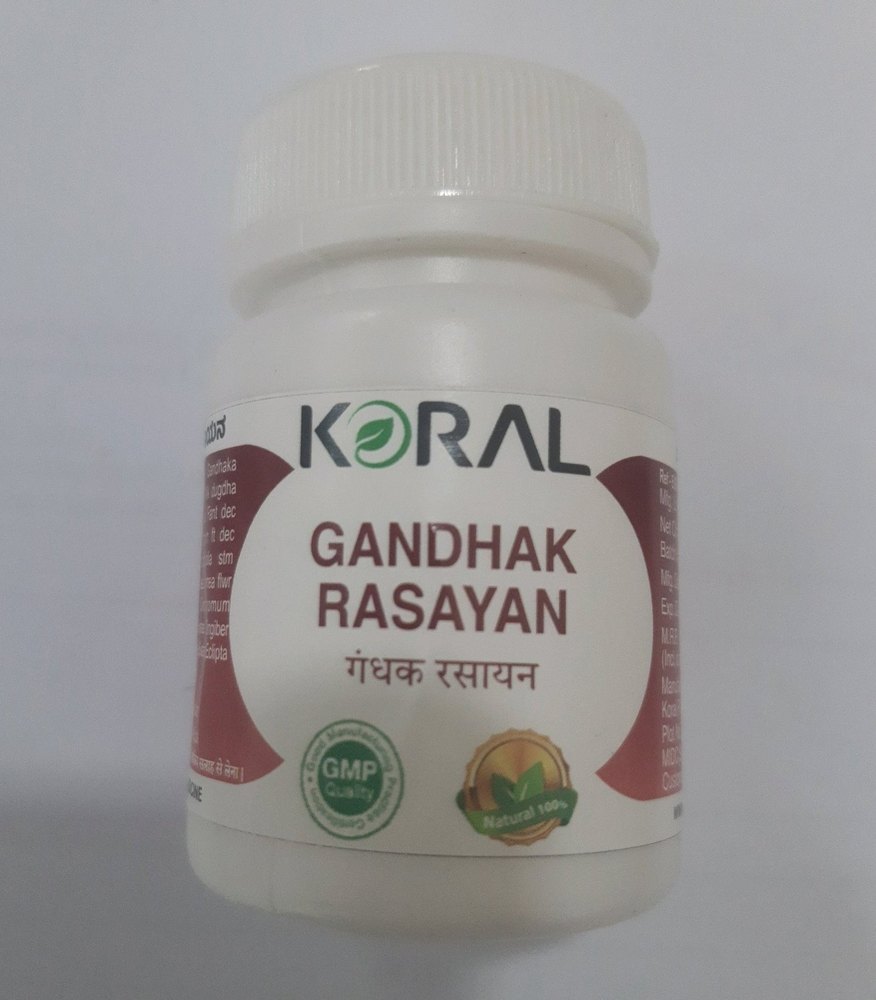Koral Gandhak Rasayan, 60 Tablets