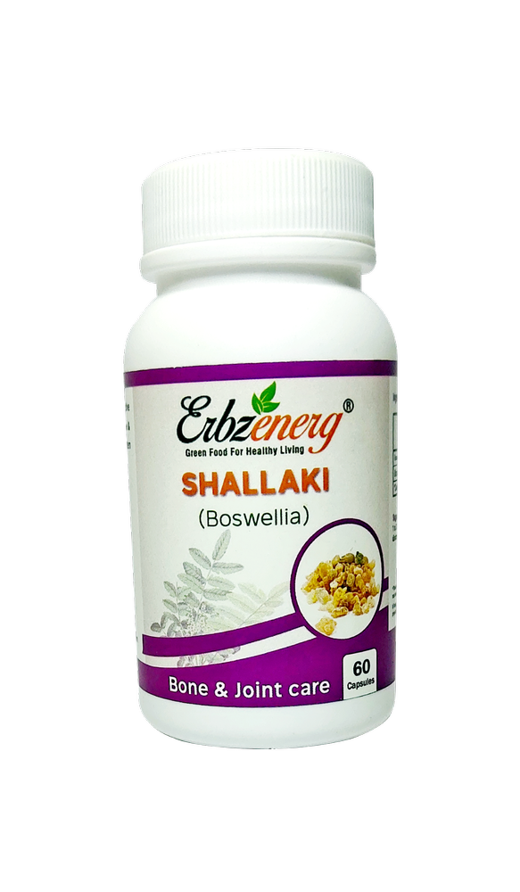 Erbzenerg Shallaki Boswellia Extract Capsules, RKS Health Care