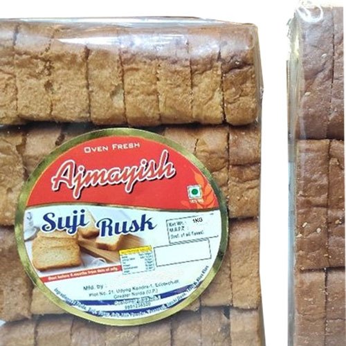 Ajmayish Cardamom Suji Milk Rusk, Packaging Type: Packet, Packaging Size: 1 Kg
