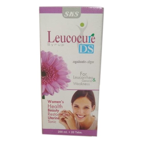Leucocure DS Syrup, Treatment: Skin Infection, Packaging Type: Box, Bottle
