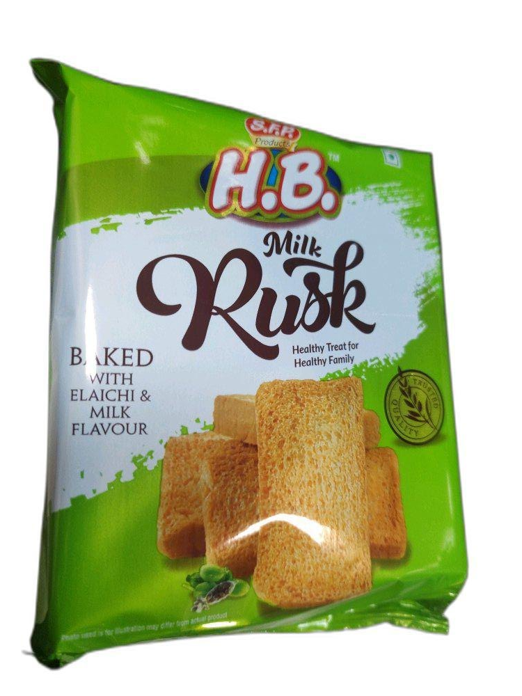 Buttermilk 90g HB Elaichi Milk Rusk, Packaging Type: Packet, 0.5g