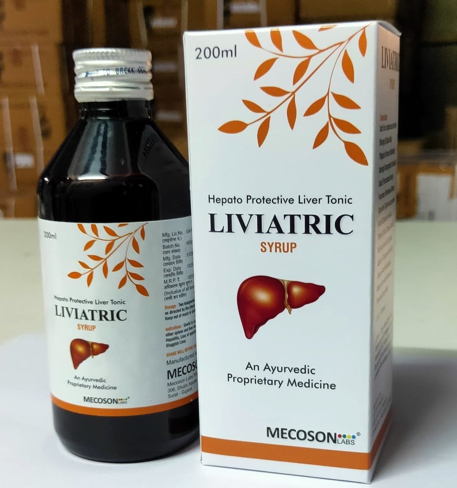 Liviatric Hepato Protective Liver Tonic, Mecoson, 200 Ml