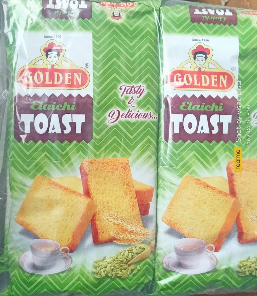 Buttermilk Golden Bakery Cardamom Toast, 4g, Packaging Size: 1 Kg
